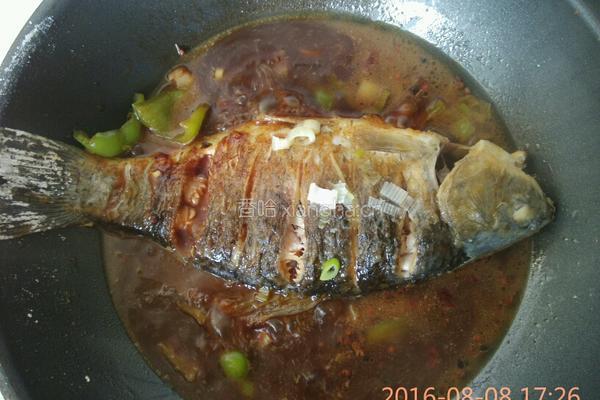 红烧草鱼的做法图解10