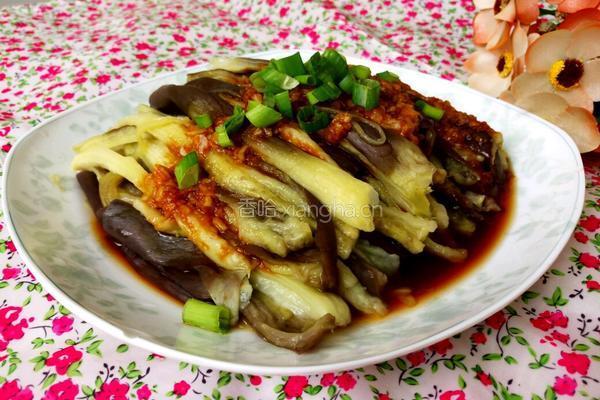 蒜泥茄子的做法图解5