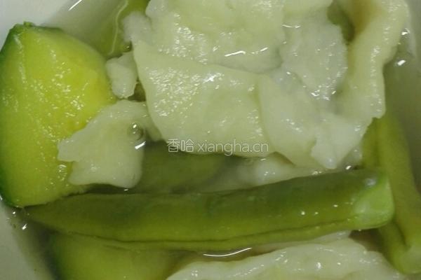 筋豆小瓜面块