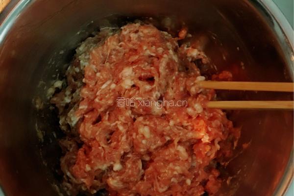 猪肉茴香饺子的做法图解4