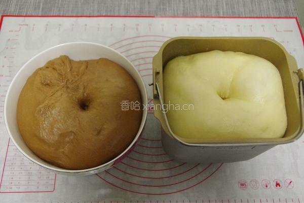双色吐司面包的做法图解5