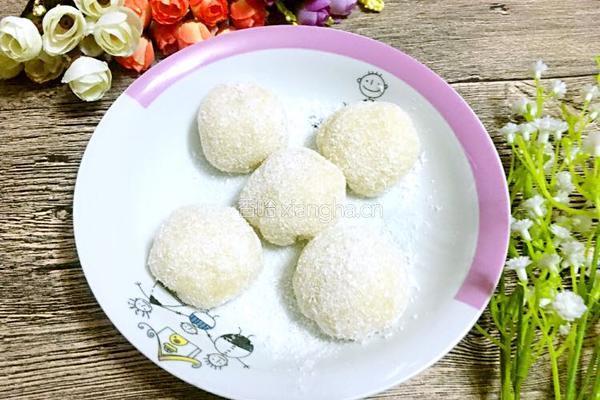 榴莲糯米糍的做法图解16