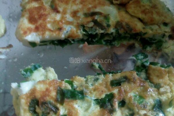 迷你韭菜鸡蛋饼