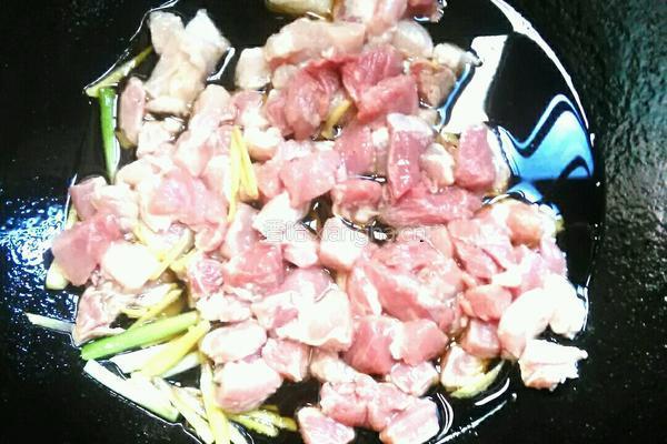 毛豆烧肉的做法图解6