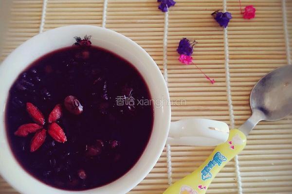 红豆黑米粥