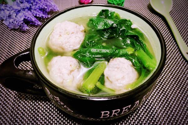 木耳菜肉丸汤的做法图解10