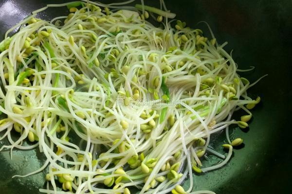 葱香豆芽的做法图解6