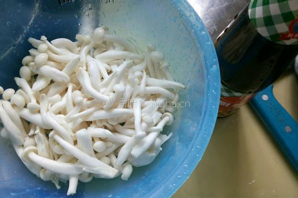 蚝油茶树菇的做法图解2