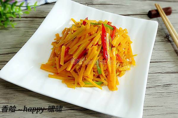 清炒南瓜的做法图解7