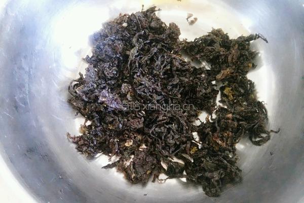 炒紫菜的做法图解4