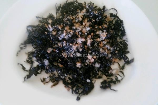 炒紫菜的做法图解7
