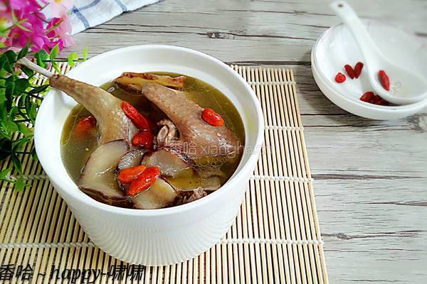 天麻乳鸽汤的做法图解11