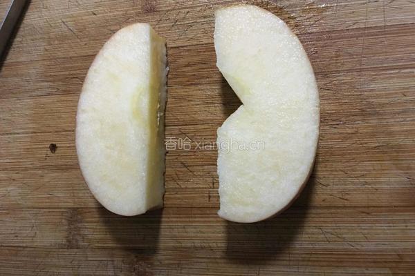 七夕礼物之一（苹果玫瑰花）的做法图解1