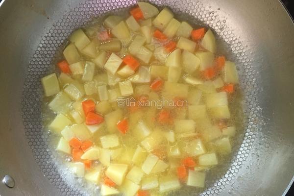土豆咖喱鸡的做法图解5