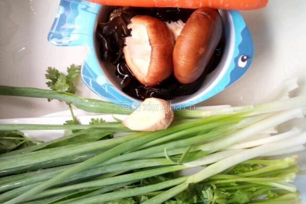 什锦馄饨的做法图解1
