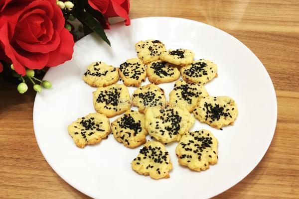 榛子芝麻饼干的做法图解13