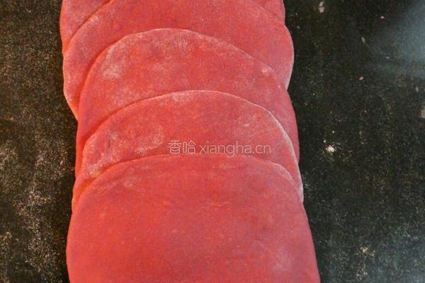 甜菜根馒头的做法图解6