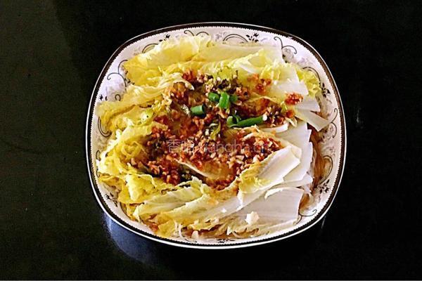 金蒜粉丝娃娃菜的做法图解12