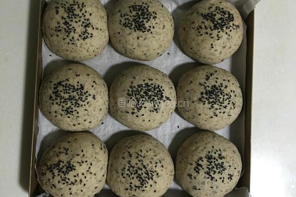 豆渣芝麻椒叶包的做法图解7