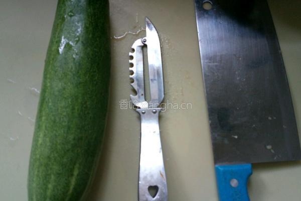 黄瓜酿肉的做法图解1