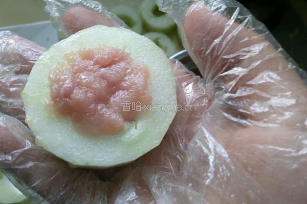 黄瓜酿肉的做法图解5