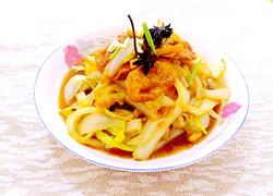 油面筋炖白菜