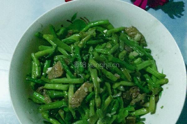 爆炒豆角的做法图解6