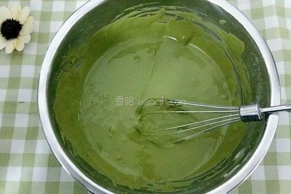 蔓越莓抹茶蛋糕卷的做法图解8