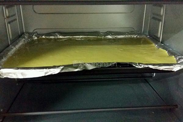 蔓越莓抹茶蛋糕卷的做法图解19