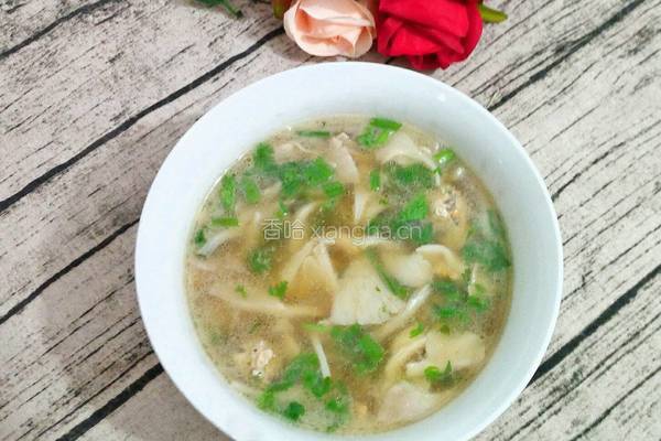 蘑菇肉丸汤的做法图解9
