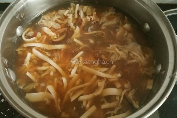 酸辣汤的做法图解11