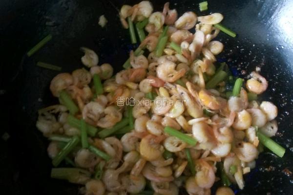 芹菜炒虾的做法图解10