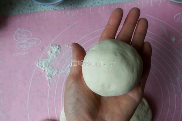 爱心蜜豆奶香包的做法图解8
