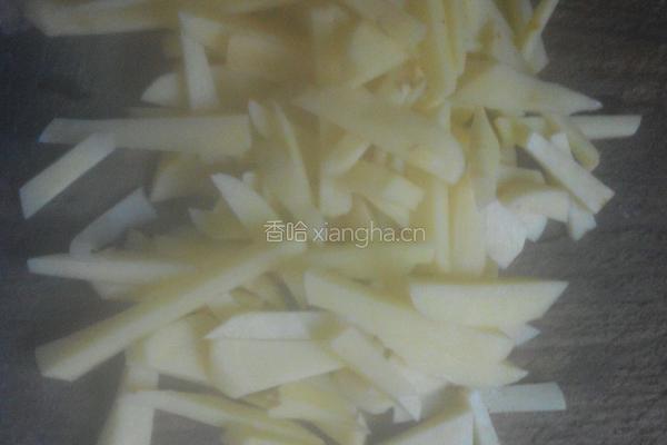 薯条的做法图解2