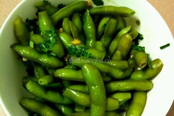 凉拌毛豆的做法图解4