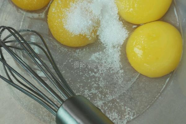 甜蜜戚风蛋糕的做法图解4