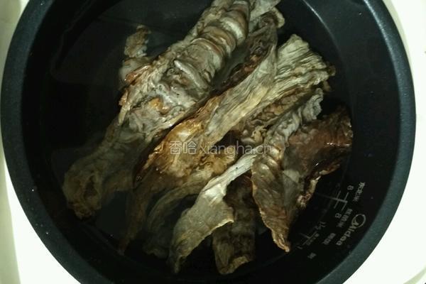乌笋炒肉的做法图解2