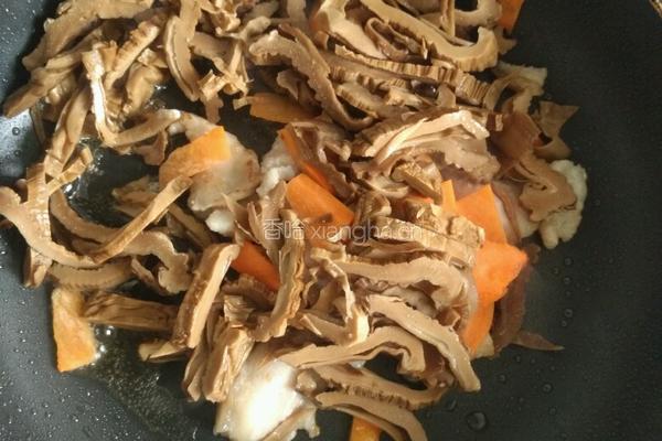 乌笋炒肉的做法图解9