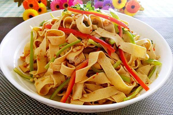 凉拌干豆腐的做法图解9