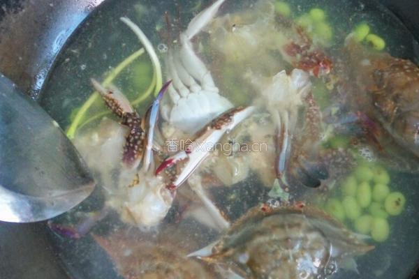 梭子蟹豆腐汤的做法图解4