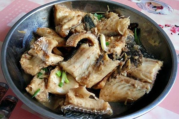 焖生鱼骨的做法图解6