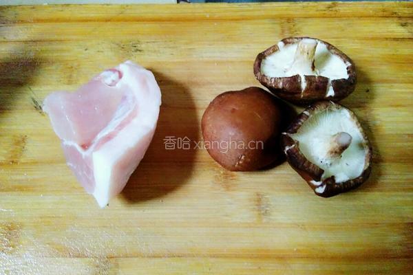香菇肉酿辣椒的做法图解2