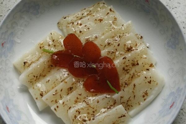 桂花蜜汁山药的做法图解5