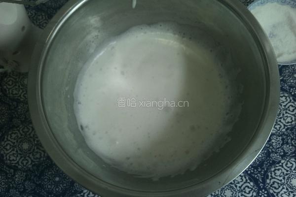 抹茶6寸戚风的做法图解6