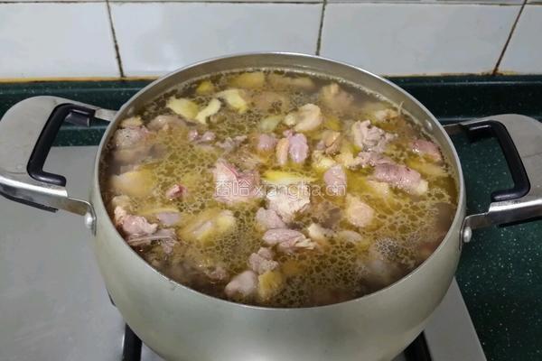 红烧鹅肉的做法图解4