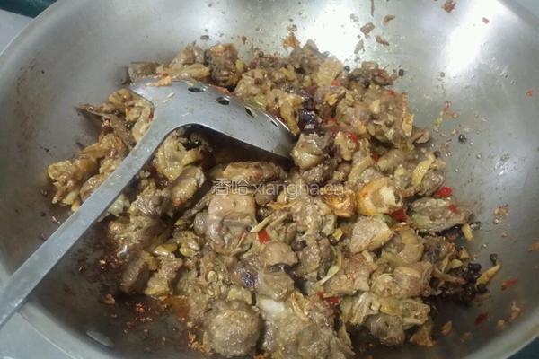 红烧鹅肉的做法图解8