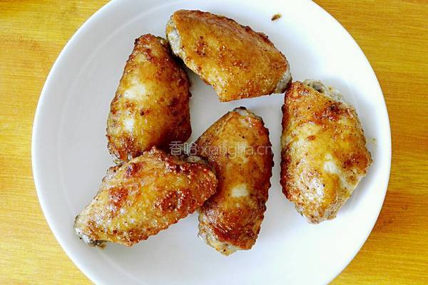 蒜香粉脆皮鸡翅的做法图解7