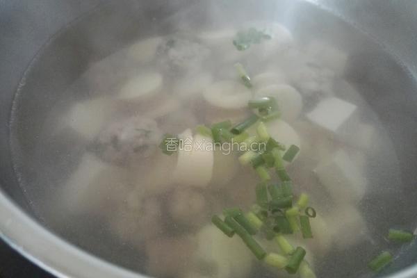 小肠灌蛋丸子汤的做法图解15