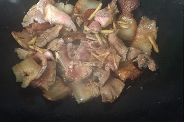 洋葱炒肉片的做法图解3