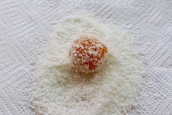 南瓜糯米糍的做法图解9